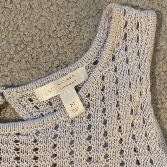 LC Lauren Conrad cold shoulder sweater - Picture 2 of 10